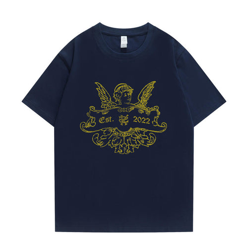 Short sleeved black top